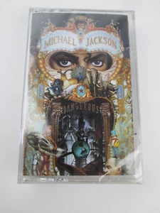 Dangerous by Michael Jackson Cassette Tape 1991 Epic VTG NEW sealed - Picture 1 of 2