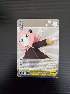 Weiss Schwarz Spy x Family English - First Stella, Anya - SPY/S106-E007 R - Imagen 1 de 2