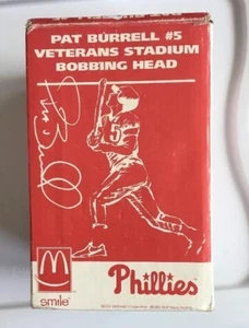 Phillies Pat Burrell #5 Veterans Stadium McDonalds Bobbing Head Figurine - Picture 1 of 6