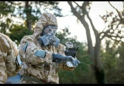 British NBC SUIT MK 4A CAMO NUCLEAR HAZMAT PROTECTION CBRN PREPPER 170/180/190 - Image 1 of 4