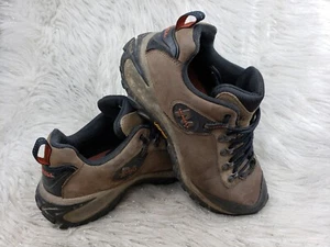 MERRELL Phaser Inferno Dark Brown Leather Outdoor Shoes Boots Sz US 9.5 EUR 43.5 - Picture 1 of 6