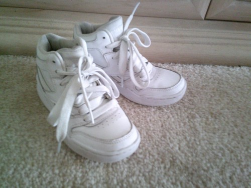 Scarpe da ginnastica alte unisex Reebok 420 bambini taglia 12