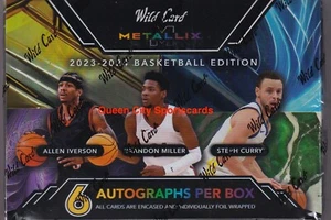 2023/24 Wild Card Metallix Basketball Factory Sealed Hobby Box - Picture 1 of 1