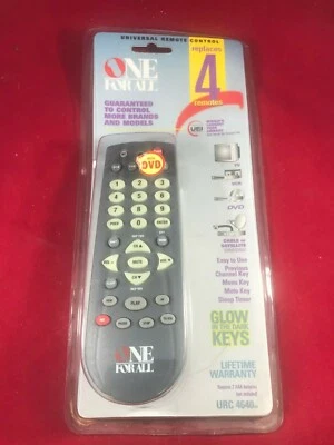 One For All Universal Remote Control URC4640w New in Original Package - Image 1 of 2