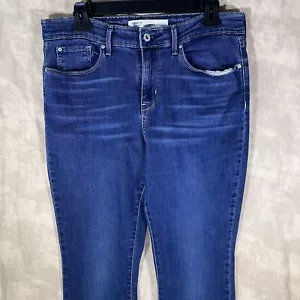Levi's Signature Damen Jeans 12S Curvy Boot Cut Dark Wash Stretch Baumwolle - Bild 1 von 9