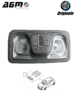 PLAFONIERA LUCE INTERNA ABITACOLO ORIGINALE ALFA ROMEO GIULIETTA 156104713 - Imagen 1 de 4