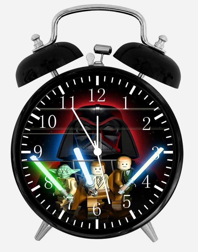 Lego Star Wars Alarm Desk Clock 3.75" Home or Office Decor W412 Nice For Gift - Image 1 of 1