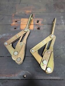 Klein Tools # 1613-30 Wire Cable Puller Tool Pair - 1500 lb