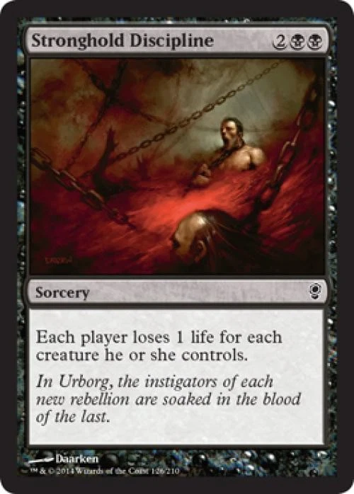 Stronghold Discipline - Medium Play MTG Conspiracy - Image 1 of 1