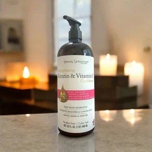 Beauty Untouched Keratin & Vitamin E Strengthening Conditioner Natural Extracts - Picture 1 of 2
