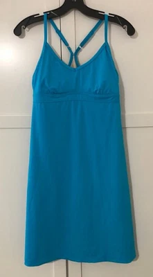 Vestido deportivo Athleta Shore Break para mujer talla pequeña deportivo azul Foto 1 de 4