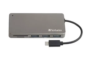 Verbatim USB-C 3.2 Gen 1 Type C Hub / SD, SDHC, SDXC, microSD, microSDHC, and mi - Picture 1 of 1