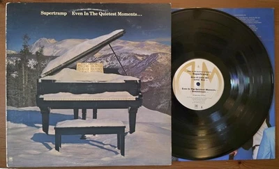 Supertramp Even In The Quietest Moments 1977 A&M SP-4634 Vinyl LP Vintage Record - Image 1 of 4