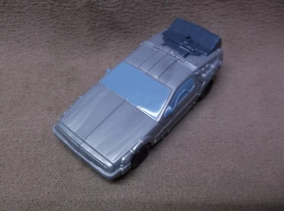 #326 LOOSE GREY U-DRIVE DMC 12 DELOREAN BACK TO THE FUTURE PULLBACK RACER - Image 1 of 4
