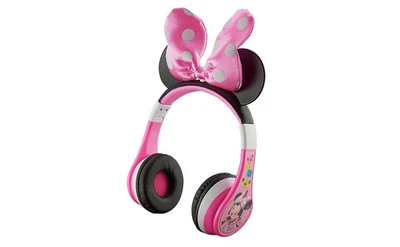 Minnie Bluetooth Headphones, Wireless with Microphone Includes Aux Cord, Volu... - Image 1 of 4