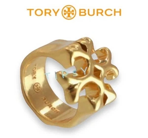 SIZE 7 - Tory Burch Roxanne Gold Ring - Picture 1 of 6