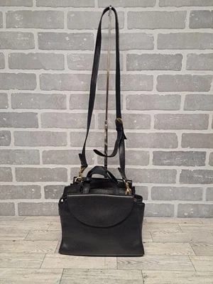 Kate Spade Saturday女式黑色皮革斜挎包 — 第 1/4 张图片