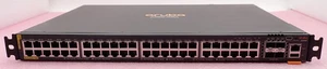 HPE Aruba CX 6200F 48x 1GbE RJ45 Class4 PoE 740W +4x 1/10G SFP+ Switch JL728A - Picture 1 of 10