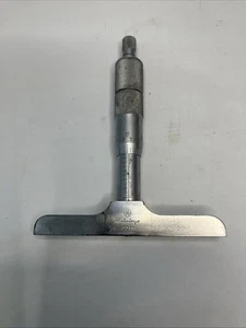 Mitutoyo Tiefenmessschraube DY110 129-109 DMC 60-50 Bereich 0,01 mm Japan unkalibriert - Bild 1 von 7