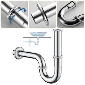 Hochwertiger Rohrsiphon Rohrsiphon Antirutsch Streifen Design Siphon - Bild 1 von 9