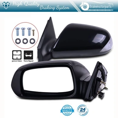 Par de espejos retrovisores laterales eléctricos para Scion Tc 2005-2010 con intermitente Foto 1 de 4