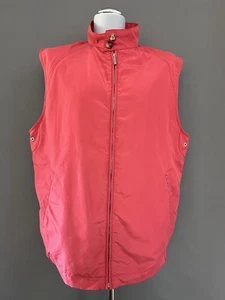 Paul & Shark Weste Gr. XL Hummerrot Polyester Taschen Stehkragen Neuwertig - Bild 1 von 10