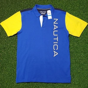 New Boy's Nautica Polo Shirt Size XL (18/20) (L27" × W19") NWT - Picture 1 of 18