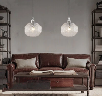 Glass Lights Ceiling Lamp Bedroom Pendant Light Dinning Room Chandelier Lighting - Image 1 of 4