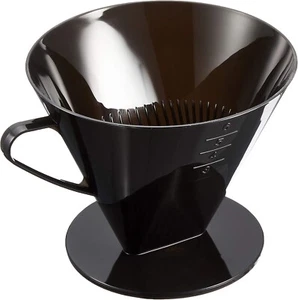 Melitta Coffee Dripper with Measuring Spoon and Markings F-PP1×6 CUP from Japan - Picture 1 of 7