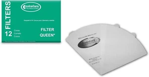 EnviroCare Vacuum Cleaner Filter fit Filter Queen 12 Cones and 2 Filters - Picture 1 of 4