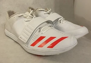 Size 14 - adidas adizero Triple Vault White Solar - Picture 1 of 12