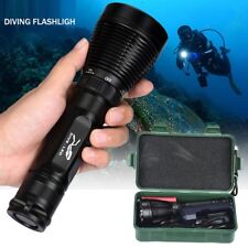 Torcia LED subacquea per immersioni, sub diving, acqua, impermeabile CREE LED