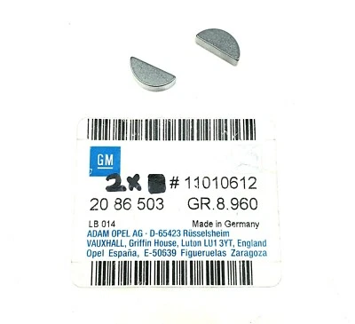 2X Originales Opel Muelles De Ventana 5X6,5Mm Kadett, Astra Vectra - 11010612 - Imagen 1 de 4