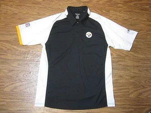 Reebok Play Dry NFL Pittsburgh Steelers camicia manica corta uomo S *NUOVA SENZA ETICHETTE* - Foto 1 di 8