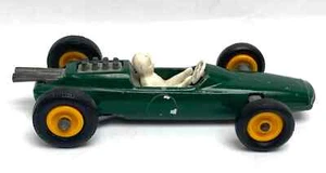 Vintage 1968 Lesney Matchbox No. 19 Dark Green Lotus Racing Car Green w/Driver - Picture 1 of 15
