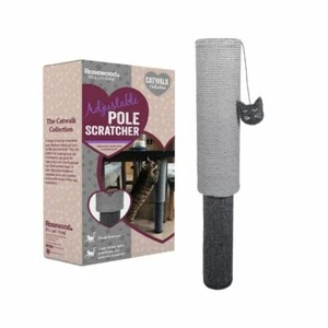 Rosewood Adjustable Pole Scratcher Under-Table Cat/ Kitten Scratching Post - Picture 1 of 8