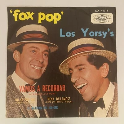LOS YORSY'S - FOX POP - 1970 MEXICAN 7" EP PS, LATIN ROCK - Image 1 of 4