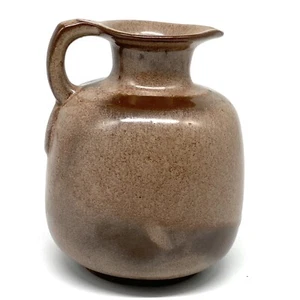 Vintage Frankoma Pottery Pitcher Jug - Neutral Colors 5.75 inches tall - Picture 1 of 6