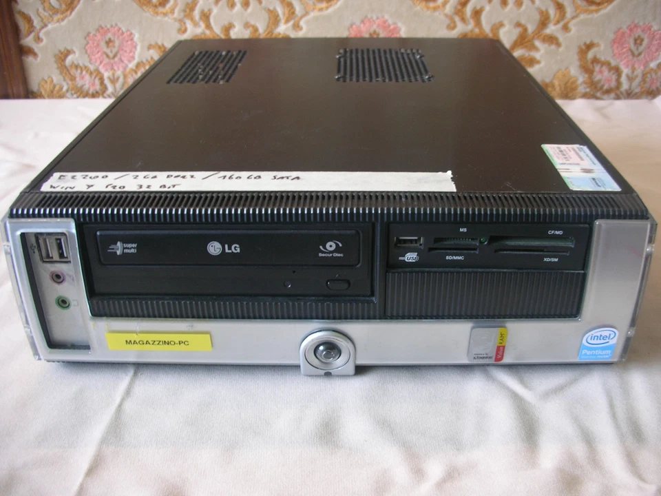 PC Assembled/2gb ddr2/160gb HDD SATA /WIN 7 Pro 32bit/E2200 - Image 1 of 1
