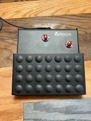 Pedal de control de desplazamiento de pie Autocue QTV Foto 1 de 4