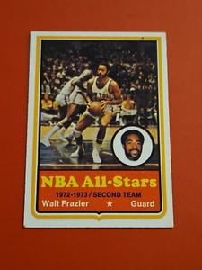 🏀 Walt Frazier 1973-74 Topps Basketball #10 New York Knicks