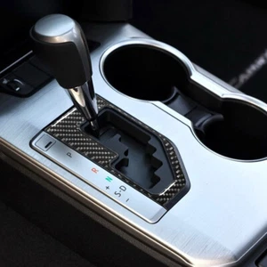 Interior Carbon Fiber Gear Shift Console Trim Cover For Toyota Camry 2012-2014 - Picture 1 of 14