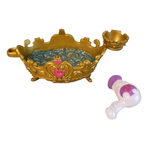 Disney Princess Palace Pets Bubble Bath Bathtub Tub Blow Dryer Accessories Lot  - Picture 1 of 3