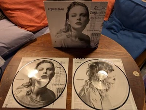 Taylor Swift – Reputation - 12" Double Picture Disc Vinyl Record Album LP 2017 - Picture 1 of 8