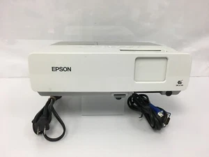 Epson Powerlite 83+ 3LCD 2200 ANSI Lumens Projector W/2621 Used Lamp hours - Zdjęcie 1 z 13