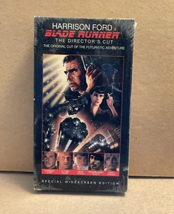 BLADE RUNNER - THE DIRECTOR'S CUT SEALED VHS TAPE W/ WATERMARK UNOPENED - Picture 1 of 4
