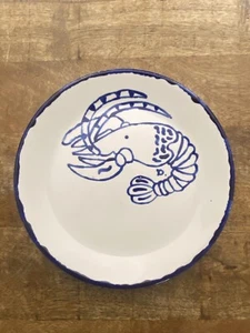 RARE Syracuse China Restaurant Ware Blue Lobster Plate 9” - Picture 1 of 5