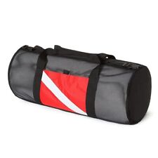 Czarna siatkowa torba podróżna z regulowanym paskiem na ramię do sportu lub podróży