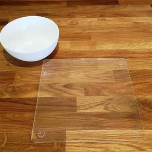Square Placemat Set - Clear - Picture 1 of 5