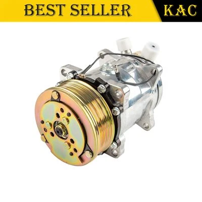 Compresor de aire acondicionado con embrague para Freightliner MB70 Freightliner MB60 19921993 1994 Foto 1 de 4